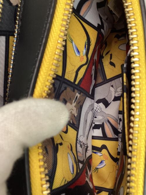 Samantha Vega（サマンサベガ）Samantha Vega (サマンサベガ) ショルダーバッグ ブラック×イエローの古着・服飾アイテム