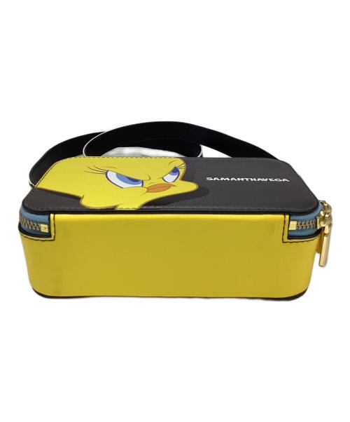 Samantha Vega（サマンサベガ）Samantha Vega (サマンサベガ) ショルダーバッグ ブラック×イエローの古着・服飾アイテム