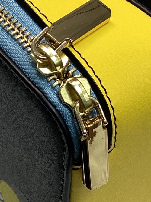 Samantha Vega（サマンサベガ）Samantha Vega (サマンサベガ) ショルダーバッグ ブラック×イエローの古着・服飾アイテム