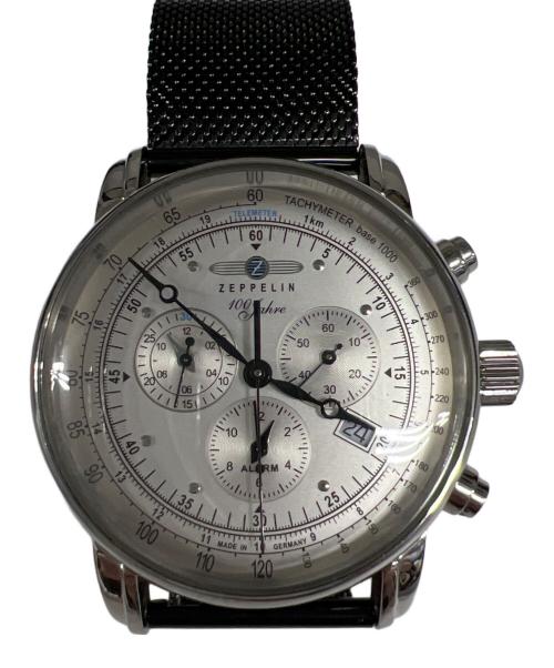 ZEPPELIN（ツェッペリン）ZEPPELIN (ツェッペリン) クロノグラフ シルバーの古着・服飾アイテム