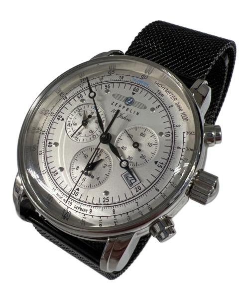 ZEPPELIN（ツェッペリン）ZEPPELIN (ツェッペリン) クロノグラフ シルバーの古着・服飾アイテム