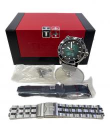 TISSOT（ティソ）の古着「腕時計 シースター」｜グリーン