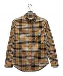 中古・古着通販】BURBERRY (バーバリー) ロゴチェックオーバーサイズ