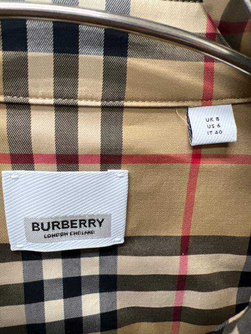 BURBERRY（バーバリー）BURBERRY (バーバリー) 長袖シャツ ベージュ サイズ:４０の古着・服飾アイテム