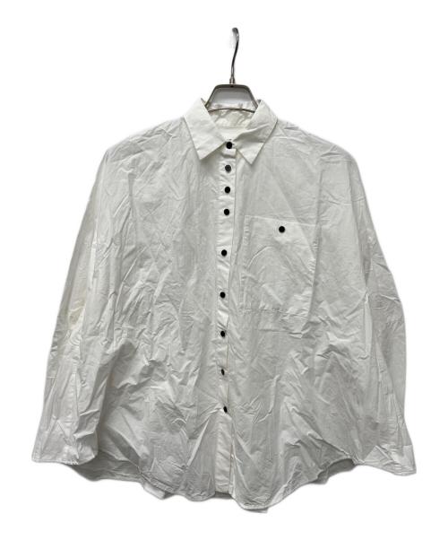 ENFOLD（エンフォルド）ENFOLD (エンフォルド) HEXAGON SHIRT ホワイト サイズ:３８の古着・服飾アイテム