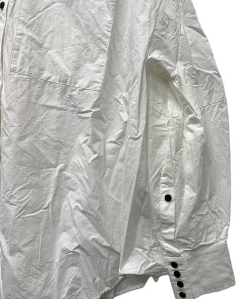 ENFOLD（エンフォルド）ENFOLD (エンフォルド) HEXAGON SHIRT ホワイト サイズ:３８の古着・服飾アイテム