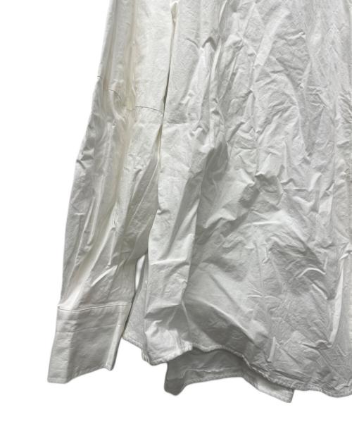 ENFOLD（エンフォルド）ENFOLD (エンフォルド) HEXAGON SHIRT ホワイト サイズ:３８の古着・服飾アイテム