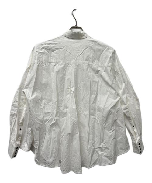 ENFOLD（エンフォルド）ENFOLD (エンフォルド) HEXAGON SHIRT ホワイト サイズ:３８の古着・服飾アイテム