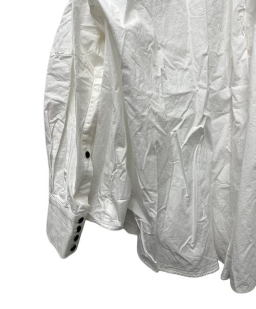 ENFOLD（エンフォルド）ENFOLD (エンフォルド) HEXAGON SHIRT ホワイト サイズ:３８の古着・服飾アイテム