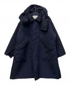 SUPERTHANKSスーパーサンクス）の古着「2WAY Soutien collar field coat」｜ネイビー