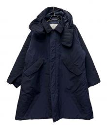 SUPERTHANKS（スーパーサンクス）の古着「2WAY Soutien collar field coat」｜ネイビー