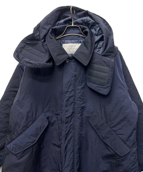 SUPERTHANKS（スーパーサンクス）SUPERTHANKS (スーパーサンクス) 2WAY Soutien collar field coat ネイビー サイズ:Ｓの古着・服飾アイテム