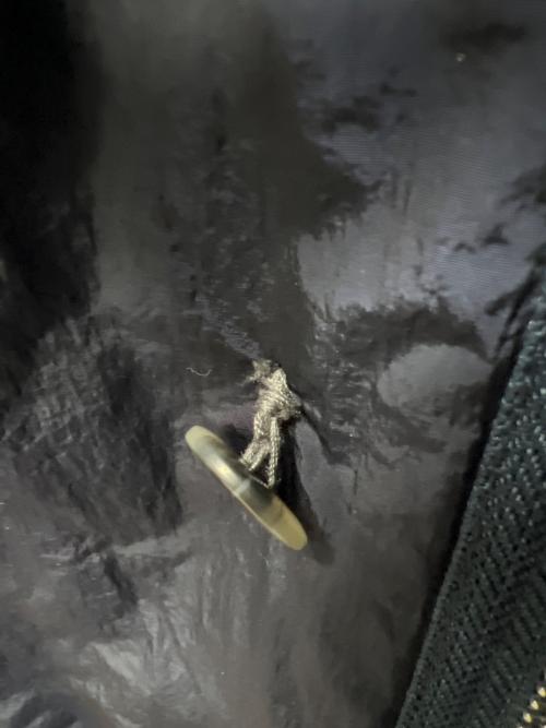 SUPERTHANKS（スーパーサンクス）SUPERTHANKS (スーパーサンクス) 2WAY Soutien collar field coat ネイビー サイズ:Ｓの古着・服飾アイテム