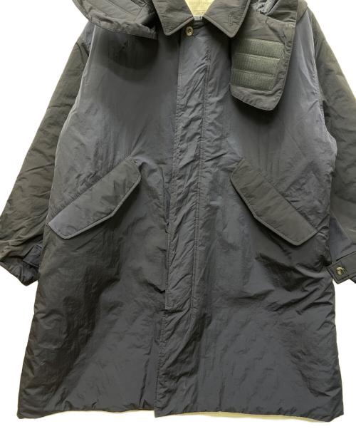 SUPERTHANKS（スーパーサンクス）SUPERTHANKS (スーパーサンクス) 2WAY Soutien collar field coat ネイビー サイズ:Ｓの古着・服飾アイテム