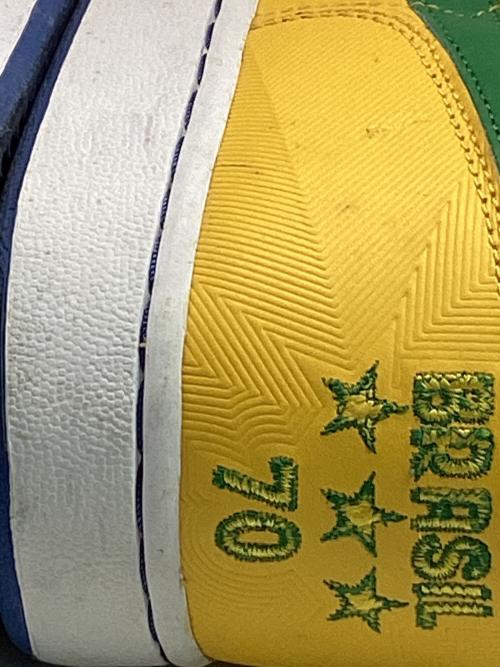 NIKE（ナイキ）NIKE (ナイキ) スニーカー イエロー×グリーン サイズ:CM27.5の古着・服飾アイテム