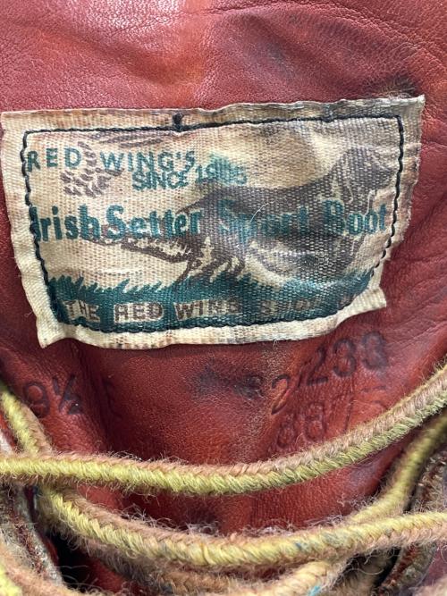 RED WING（レッドウィング）RED WING (レッドウィング) アイリッシュセッター ブラウン サイズ:SIZE 9 1/2Eの古着・服飾アイテム