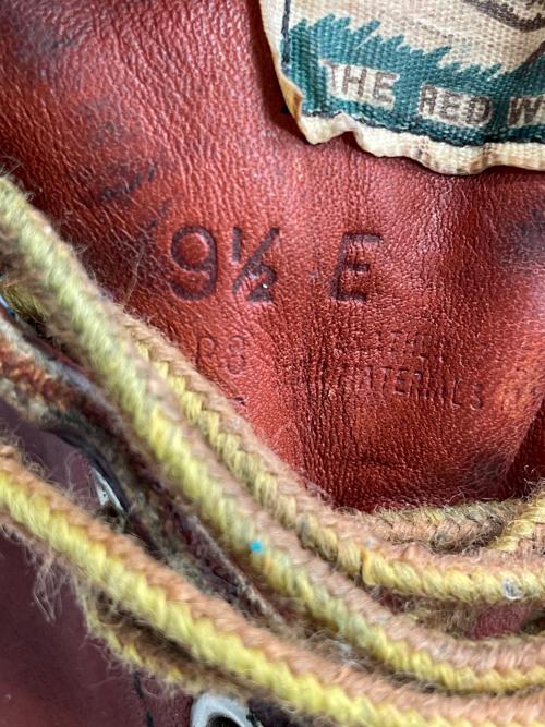 RED WING（レッドウィング）RED WING (レッドウィング) アイリッシュセッター ブラウン サイズ:SIZE 9 1/2Eの古着・服飾アイテム