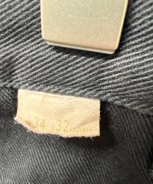 FARAH（ファーラー）FARAH (ファーラー) パンツ ブラック サイズ:３４の古着・服飾アイテム