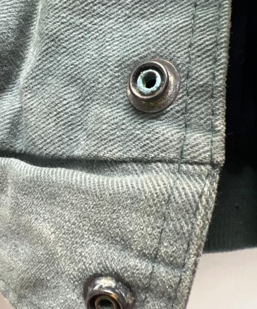 kyta make（カイタ・メイク）kyta make (カイタ・メイク) ブルゾン グリーン×ベージュ サイズ:ＸＬの古着・服飾アイテム