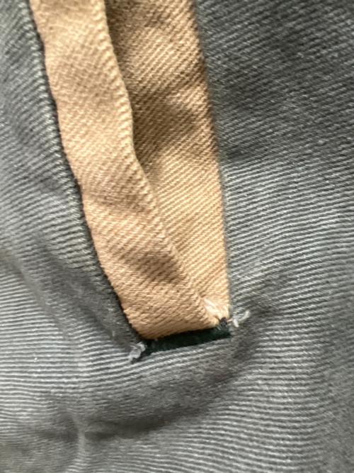 kyta make（カイタ・メイク）kyta make (カイタ・メイク) ブルゾン グリーン×ベージュ サイズ:ＸＬの古着・服飾アイテム