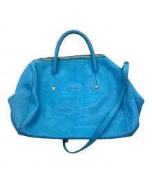 FURLA（フルラ）の古着「2WAYバッグ」｜スカイブルー