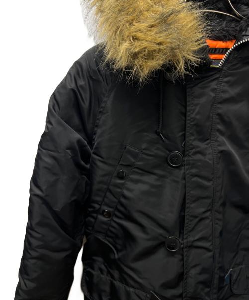 ALPHA INDUSTRIES INC（アルファインダストーリーズ）ALPHA INDUSTRIES INC (アルファインダストーリーズ) フライトジャケット ブラック サイズ:Ｓの古着・服飾アイテム