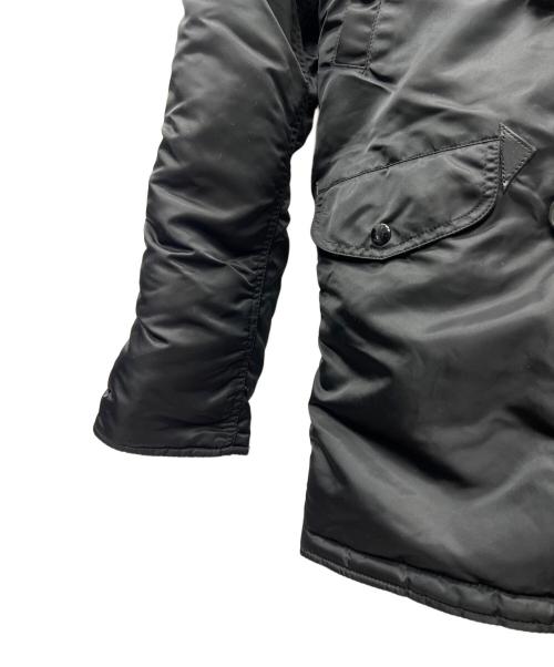 ALPHA INDUSTRIES INC（アルファインダストーリーズ）ALPHA INDUSTRIES INC (アルファインダストーリーズ) フライトジャケット ブラック サイズ:Ｓの古着・服飾アイテム