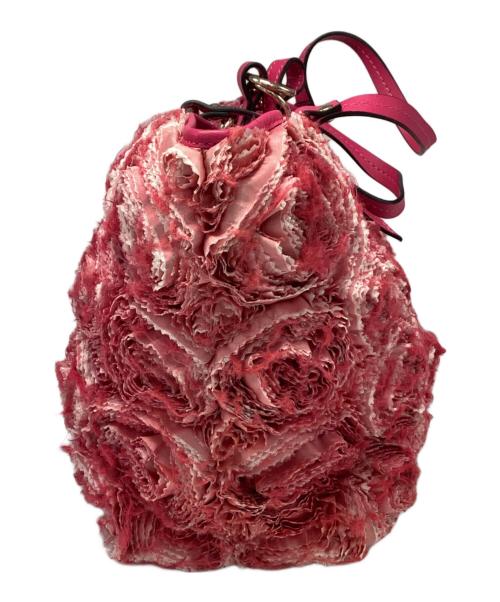 VALENTINO（ヴァレンティノ）VALENTINO (ヴァレンティノ) ハンドバッグ ショッキングピンクの古着・服飾アイテム