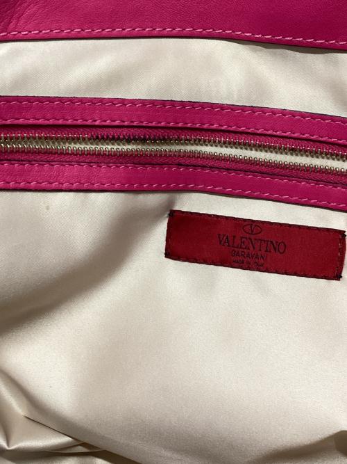VALENTINO（ヴァレンティノ）VALENTINO (ヴァレンティノ) ハンドバッグ ショッキングピンクの古着・服飾アイテム