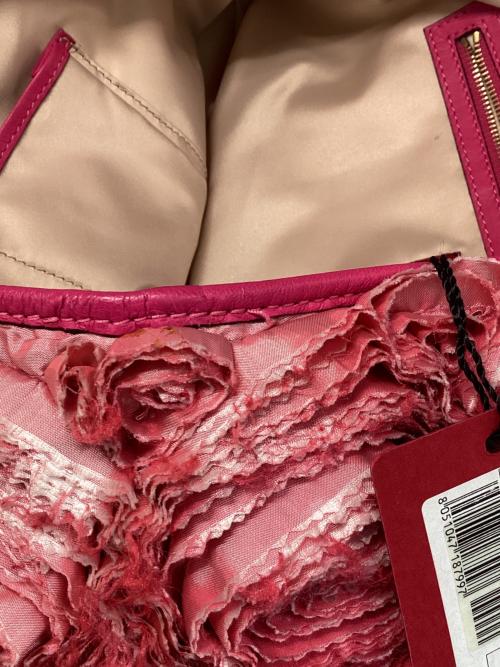VALENTINO（ヴァレンティノ）VALENTINO (ヴァレンティノ) ハンドバッグ ショッキングピンクの古着・服飾アイテム
