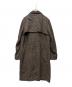 Mr.Gentleman (ミスタージェントルマン) ステンカラーコート ブラウン サイズ:４０：7000円