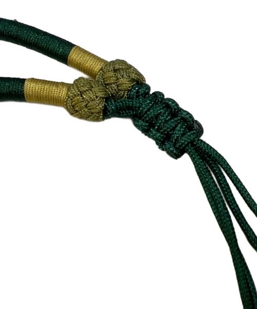 ノーブランド（ノーブランド）ノーブランド (ノーブランド) ストーンネックレス グリーンの古着・服飾アイテム