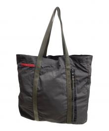 PRADA SPORTS（プラダスポーツ）の古着「折りたたみトートバッグ」｜グレー