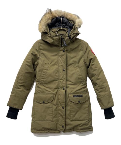 CANADA GOOSE（カナダグース）CANADA GOOSE (カナダグース) TRILLIUM PARKA カーキ サイズ:Ｓの古着・服飾アイテム