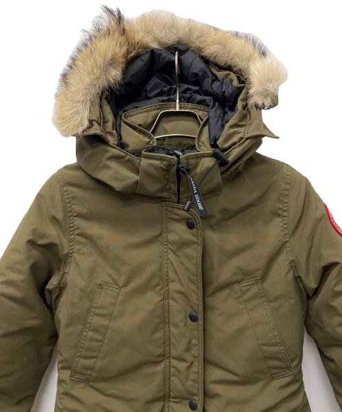 CANADA GOOSE（カナダグース）CANADA GOOSE (カナダグース) TRILLIUM PARKA カーキ サイズ:Ｓの古着・服飾アイテム
