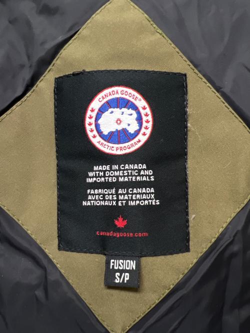CANADA GOOSE（カナダグース）CANADA GOOSE (カナダグース) TRILLIUM PARKA カーキ サイズ:Ｓの古着・服飾アイテム