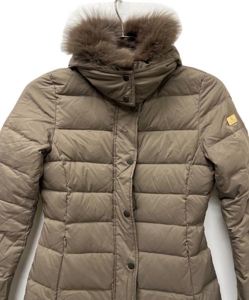 FERVOR（フェーバー）FERVOR (フェーバー) ダウンコート ベージュ サイズ:３８の古着・服飾アイテム