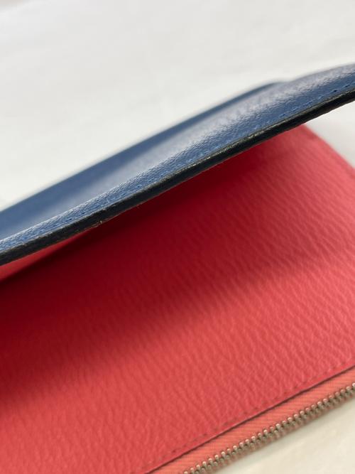 HERMES（エルメス）HERMES (エルメス) EAジップPM ブルーの古着・服飾アイテム