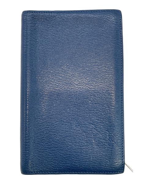 HERMES（エルメス）HERMES (エルメス) EAジップPM ブルーの古着・服飾アイテム