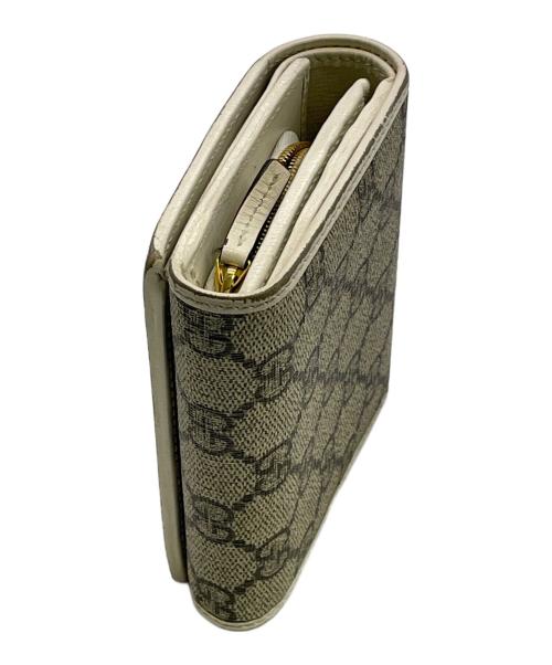 GUCCI（グッチ）GUCCI (グッチ) ホースビット2つ折り財布 ブラウンの古着・服飾アイテム