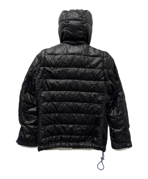 BURBERRY BLACK LABEL（バーバリーブラックレーベル）BURBERRY BLACK LABEL (バーバリーブラックレーベル) ダウンジャケット ブラック×ブルー サイズ:Ｍの古着・服飾アイテム