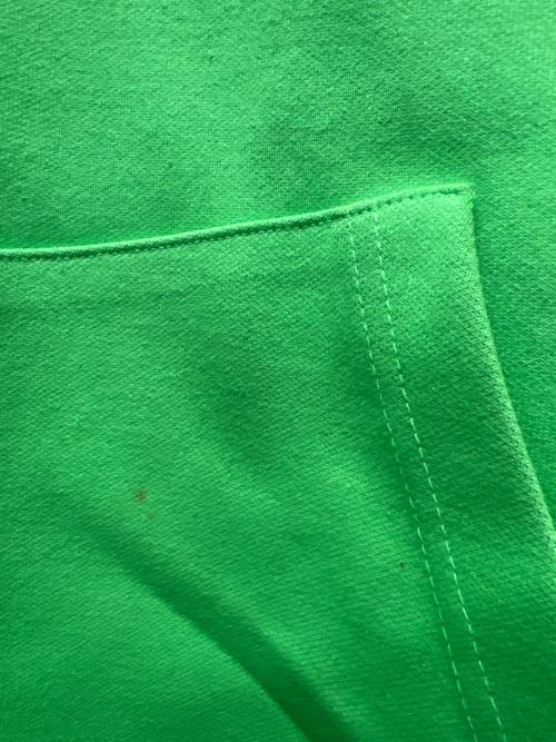 ADER error（アーダーエラー）ADER error (アーダーエラー) クルーネックスウェット 黄緑 サイズ:A1の古着・服飾アイテム