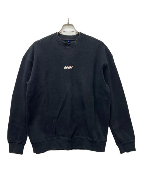 ADER error（アーダーエラー）ADER error (アーダーエラー) クルーネックスウェット ブラック サイズ:A1の古着・服飾アイテム