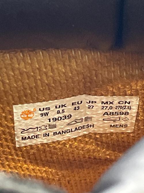 Timberland（ティンバーランド）Timberland (ティンバーランド) 7ホールブーツ ブラック サイズ:JP27の古着・服飾アイテム