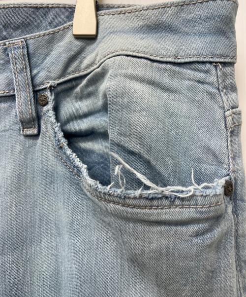 JORDAN CRAIG（ジョーダンクレイグ）JORDAN CRAIG (ジョーダンクレイグ) ダメージ加工デニムパンツ インディゴ サイズ:３８の古着・服飾アイテム