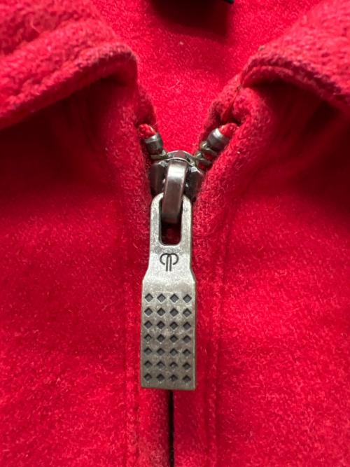 pellepelle（ペレペレ）pellepelle (ペレペレ) スタジャン レッド×ブラック サイズ:XXLの古着・服飾アイテム