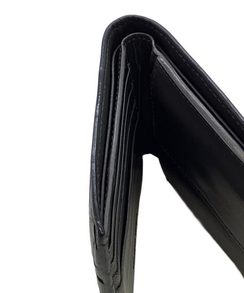 BOTTEGA VENETA（ボッテガベネタ）BOTTEGA VENETA (ボッテガベネタ) 2つ折り財布 ブラックの古着・服飾アイテム