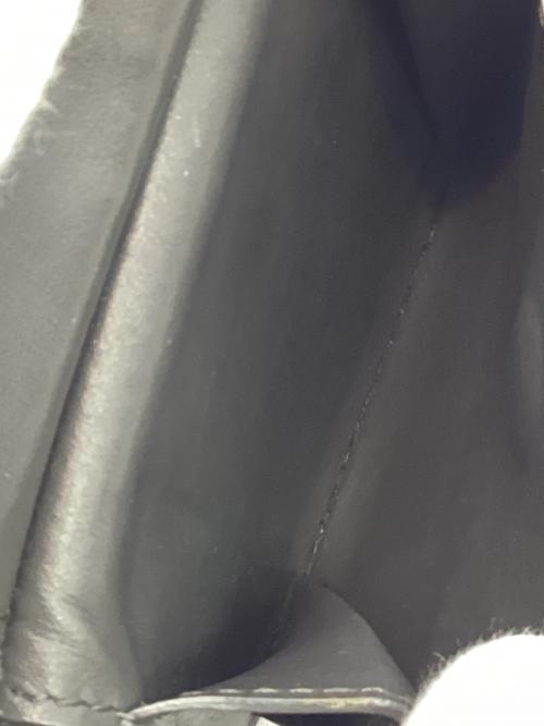 BOTTEGA VENETA（ボッテガベネタ）BOTTEGA VENETA (ボッテガベネタ) 2つ折り財布 ブラックの古着・服飾アイテム