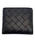 BOTTEGA VENETA (ボッテガベネタ) 2つ折り財布 ブラック：12000円