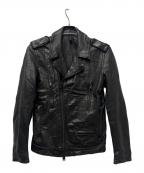 AMERICAN RAG CIEアメリカンラグシー）の古着「レザージャケット」｜ブラック